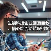 生物科技企业回购自救：信心能否逆转股价颓势？（图1）