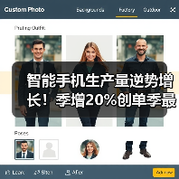 智能手机生产量逆势增长！季增20%创单季最大涨幅（图1）