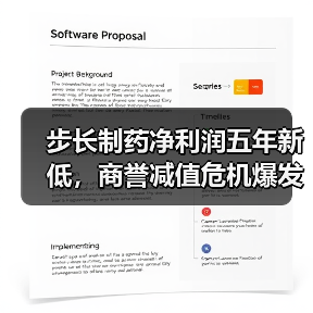 步长制药净利润五年新低,商誉减值危机爆发(图4) 步长制药净利润五年新低,商誉减值危机爆发(图4)