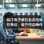 锦江电子第五套高估值引争议:客户供应商存数人公司隐患(图2) 锦江电子第五套高估值引争议:客户供应商存数人公司隐患(图2)