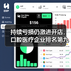 持续亏损仍激进开店，口腔医疗企业排名第九如何破局？（图1）