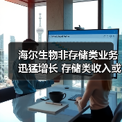海尔生物非存储类业务迅猛增长 存储类收入或下滑(图1) 海尔生物非存储类业务迅猛增长 存储类收入或下滑(图1)