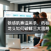 敏感肌赛道厮杀,药妆龙头如何破解三大困局?(图1) 敏感肌赛道厮杀,药妆龙头如何破解三大困局?(图1)