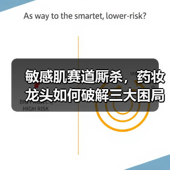 敏感肌赛道厮杀,药妆龙头如何破解三大困局?(图3) 敏感肌赛道厮杀,药妆龙头如何破解三大困局?(图3)