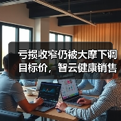 亏损收窄仍被大摩下调目标价，智云健康销售成本高昂毛利率持续承压（图1）