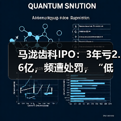 马泷齿科IPO:3年亏2.6亿,频遭处罚,“低配”牙医团队做高端服务?(图1) 马泷齿科IPO:3年亏2.6亿,频遭处罚,“低配”牙医团队做高端服务?(图1)