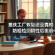 重庆工厂恢复运营真相:防疫检测阴性后重启(图4) 重庆工厂恢复运营真相:防疫检测阴性后重启(图4)