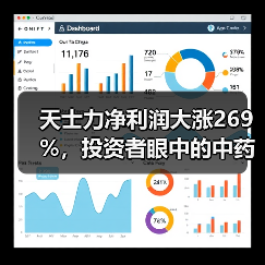 天士力净利润大涨269%,投资者眼中的中药龙头要起飞!(图3) 天士力净利润大涨269%,投资者眼中的中药龙头要起飞!(图3)