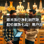 雍禾医疗净利润巨降,股价暴跌七成!用户消费为何骤降?(图1) 雍禾医疗净利润巨降,股价暴跌七成!用户消费为何骤降?(图1)