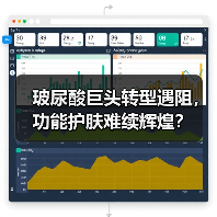 玻尿酸巨头转型遇阻,功能护肤难续辉煌?(图2) 玻尿酸巨头转型遇阻,功能护肤难续辉煌?(图2)