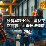 股价暴跌40%！董秘突然离职，董事长被迫接管？（图3）