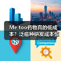 Me too药物真的低成本?泛癌种研发成本惊人(图3) Me too药物真的低成本?泛癌种研发成本惊人(图3)