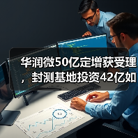 华润微50亿定增获受理，封测基地投资42亿如何推进？（图4）