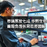 市值蒸发七成 华熙生物首现负增长背后原因解析（图1）