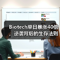 Biotech单日暴涨40倍,逆袭背后的生存法则(图2) Biotech单日暴涨40倍,逆袭背后的生存法则(图2)