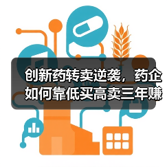 创新药转卖逆袭,药企如何靠低买高卖三年赚25亿?(图3) 创新药转卖逆袭,药企如何靠低买高卖三年赚25亿?(图3)
