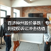 百济神州股价暴跌！专利侵权诉讼冲击估值（图1）