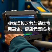 业绩增长乏力与销售费用高企，健康元面临挑战（图3）