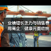 业绩增长乏力与销售费用高企，健康元面临挑战（图4）