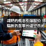减肥药概念引爆股价 博瑞医药董事长遭警示函(图1) 减肥药概念引爆股价 博瑞医药董事长遭警示函(图1)