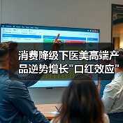 消费降级下医美高端产品逆势增长 消费降级下医美高端产品逆势增长