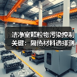 洁净室颗粒物污染控制关键:隔热材料选择测试结果揭晓(图3) 洁净室颗粒物污染控制关键:隔热材料选择测试结果揭晓(图3)