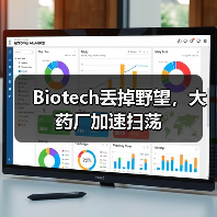 Biotech丢掉野望,大药厂加速扫荡(图1) Biotech丢掉野望,大药厂加速扫荡(图1)