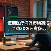 迈瑞医疗海外市场高增,全球20强还有多远(图3) 迈瑞医疗海外市场高增,全球20强还有多远(图3)