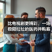 比电视剧更精彩,一场极限拉扯的医药并购案背后(图2) 比电视剧更精彩,一场极限拉扯的医药并购案背后(图2)