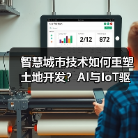 智慧城市技术如何重塑土地开发？AI与IoT驱动未来城市变革（图1）