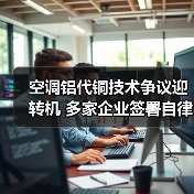 空调铝代铜技术争议迎转机 多家企业签署自律公约（图4）