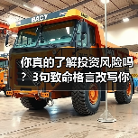 你真的了解投资风险吗?3句致命格言改写你的财富命运(图1) 你真的了解投资风险吗?3句致命格言改写你的财富命运(图1)