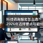 科技咨询服务怎么选?2026年选择要点与避坑指南(图4) 科技咨询服务怎么选?2026年选择要点与避坑指南(图4)